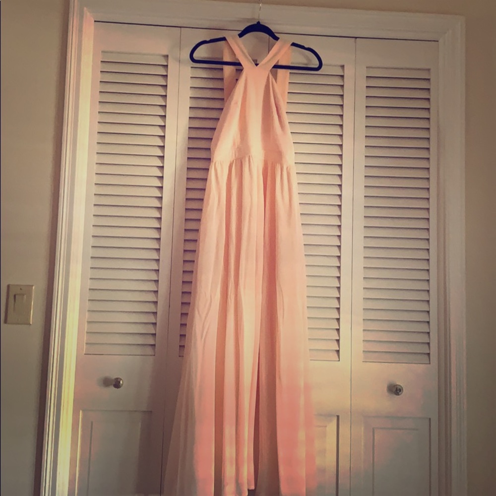 Blush pink gown (Lulus)